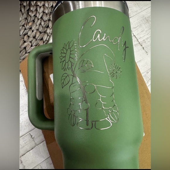 40oz Powder Coated Big Swig Tumbler WATERCREST - Picture 5 of 11